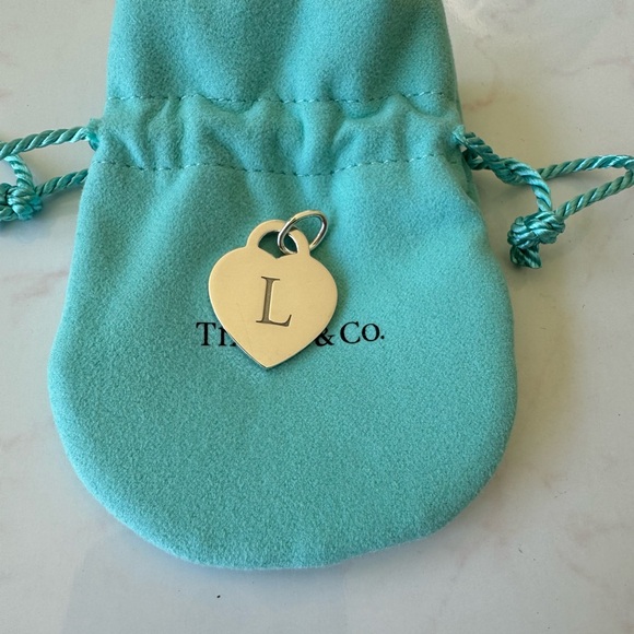 Tiffany & Co. Jewelry - ❗️SOLD❗️Tiffany & Co. initial L heart charm